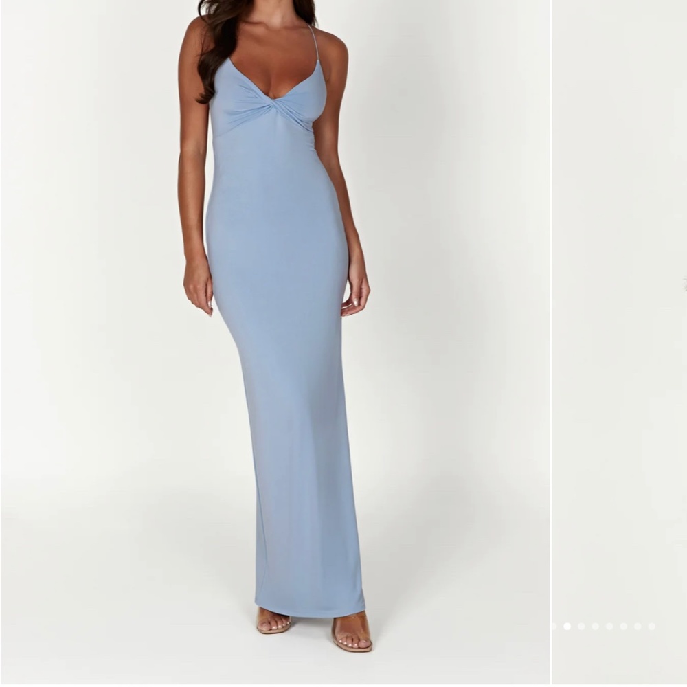MESHKI Sinead Twist Maxi Dress - NWT Size Small